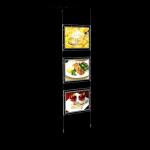 Jcvision Rod Powered Digital Signage Screens 21.5in 12VDC For Window Displays