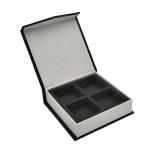 Customized Ribbon Magnets Flip Cover Jewelry Box Packaging Cardboard Paper