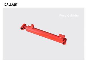 China Cross Tube Rod Double Acting Hydraulic Cylinder 660 Bronze Front Cushion Hardwasher factory