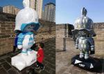 Outdoor Decorations Custom Fiberglass Statues Life Size Fiberglass Soldier