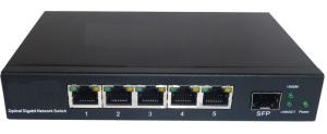 China Auto-MDIX Gigabit SFP + Fiber Optic Switches Communication 10 / 100 / 1000M factory