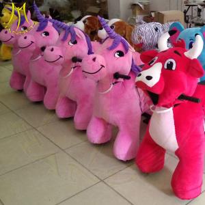 China Hansel amusement park walking coin operated electric motorized animals factory