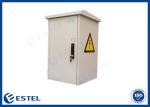 Theftproof IP55 Outdoor Communications Cabinet Hot Dip Galvanized Steel