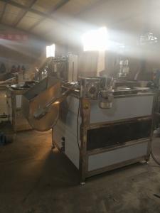 China automatic gas burner stainless steel deep batch oil fryer MC1000 factory