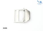 Fashion Style Metal Belt Buckle 25mm Pin Buckle Nickle Color Plating For Fabric