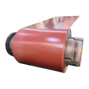 China Back Coating 5-7micron PPGI Colour Coated Sheet With Zinc Coated And Paint factory