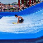 Fade Resistant Water Park Surf Machine For Aldult Easy Installation