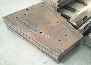 China High manganese steel jaw crusher cheek plates manufacturer and supplier factory