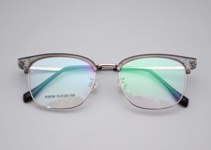China Metal Browline Glasses Business Style TR+Metal Support System factory
