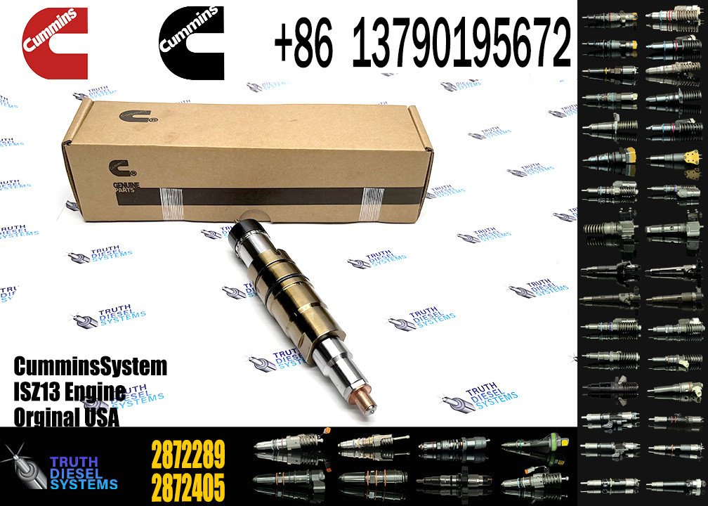 2872544 2872544NX 2872544PX 2872544RX 2872289 2872289NX Cummns Factory Remanufactured Diesel Fuel Injector for XPI Engines