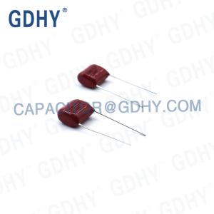 China MEF Metallized Polyester 224J400V 400V CL21 Capacitor factory