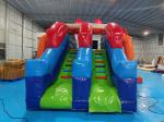 Commercial Grade Inflatable Dry Slide Crab Cartoon Inflatable High Double Slides