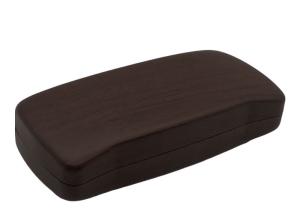 China Leather Wrapped Hard Iron Glasses Case For Sunglasses factory