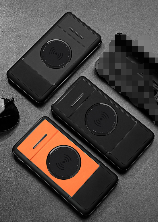 Qi Wireless UN38.3 5V2A Phone Holder Power Bank 10000mAh