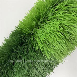 China PE Artificial Football Pitches 10500 Density UV Resistant Grass Type factory