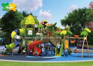 China Tube Shaped Plastic Playground Slide For Playhouse Kid Trampoline Park CE GS Approved factory