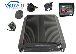 China 4CH SSD Hard Drive 3G sim card Mobile DVR 1080P with Alarm system factory