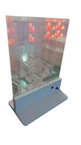 China P4 Adhesive Film LED Display Poster 1000*240mm Module With High Refresh 3840Hz factory