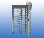 304 Stainless Steel Turnstiles Semi Automatic , Full Height Security Gates