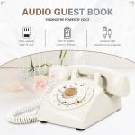 Special Moments USB Telephone Guest Book For Wedding Audio Phone Guest Book