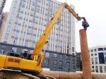 Excavator Pile Driver Attachment For Cat Hitachi Komatsu excavator pile arm pile