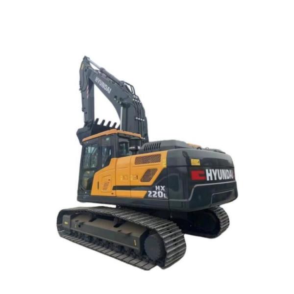 Good Health Condition 22 Ton Hyundai HX220 Excavator in Shanghai High Operating