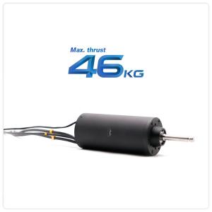 China Waterproof Direct Drive Brushless Motor 66160 With 46kg Thrsut For Silent Efoil Propulsion factory