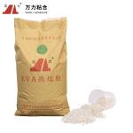 7000 Cps Flaky Hot Glue For Book Binding , White Paper Binder Glue EVA-KG-6D