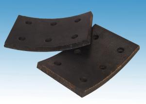 China Customized Holes Brake Block Material / Mining Machines Caliper Brake Blocks factory