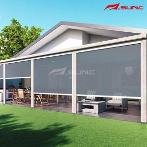 China Blackout Retractable Window Treatments For Outdoor Residential Or Commercial Max Size 6 M Width factory