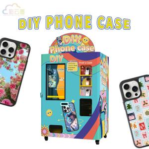 China 220V 50Hz Steel Cell Phone Case Vending Machine Customized For Entertainment Venues factory