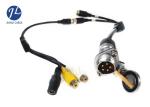 Trailer Spiral Vision Systems Cable With 2 Camera Video 5 Pin Metal Screw