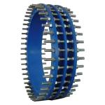 EN545 DN50 Universal mechanical Double Flange ductile iron dismantling joints