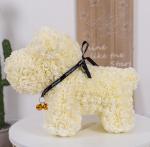 Wholesale Rose dog Price Artificial Flower Foam Rose Dog Rose Animals dog rose