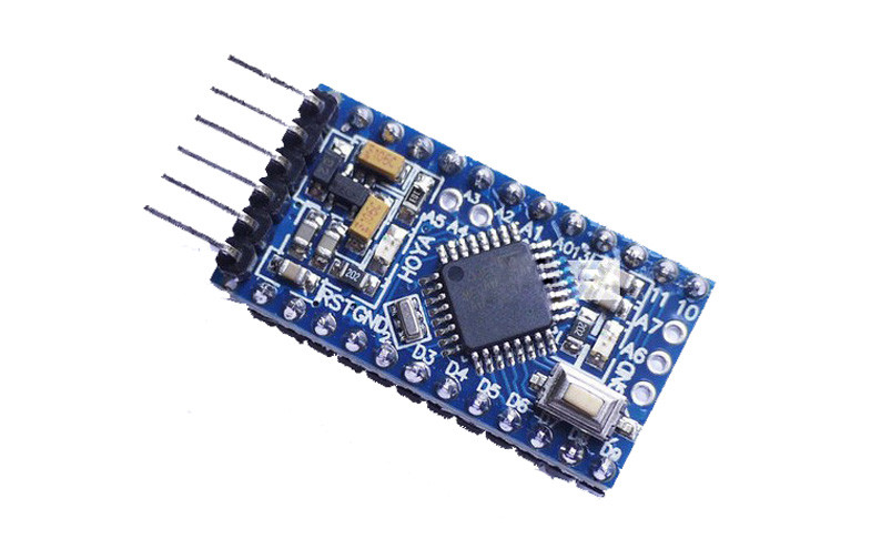 5V / 16M ATMEGA328P Microcontroller Board For Arduino , Funduino Pro Mini