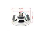Indoor Ceiling Powerful Portable Speakers 100V 5W Multi Room Speaker For PA