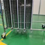 Meraif wholesale ESD Stainless Steel Trolley / ESD Turnover Cart / Antistatic