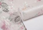 Romantic Light Living Room Wallpaper Soundproof For Home Decoration , SGS