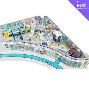 China Customizable Indoor Playground for Kids with Slides and Ball Pits factory