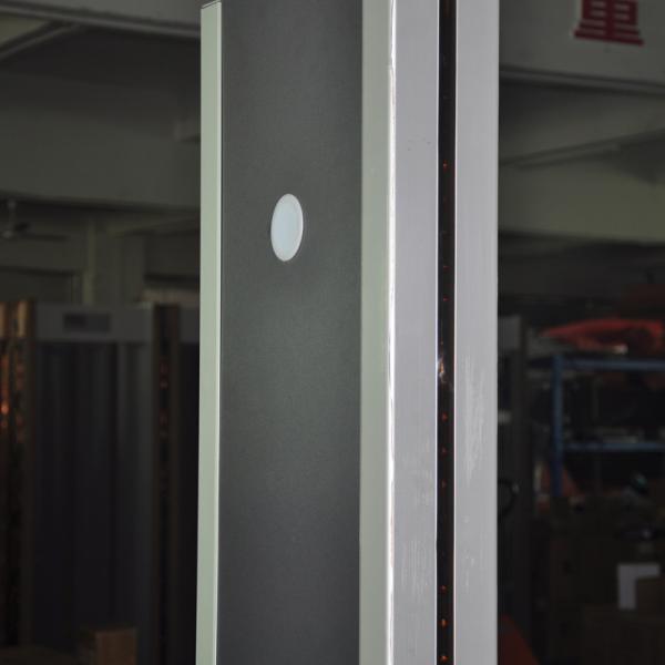 5 detecting zones of single post digital metal detector gate Walk Through Metal Detector PEACENTURY HPC-H5