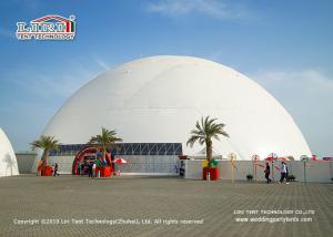 China White Geodesic Dome Tent For Huge Events / Commercial Party Tents factory