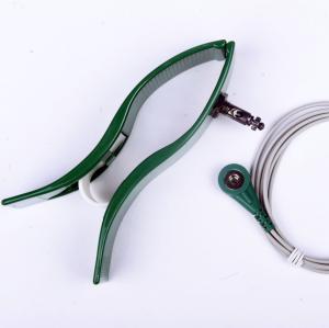 China Reusable EMG/EKG/ECG Limb Clamp Ground Electrodes With Snap Cable factory