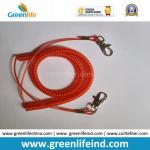 Hot Selling Red Green Long Fishing Spring Coiled Lanyard Tether