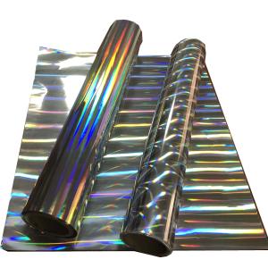 China Hot Lamination Process Bopp Thermal Holographic Lamination Film for Paperboard Laminating factory
