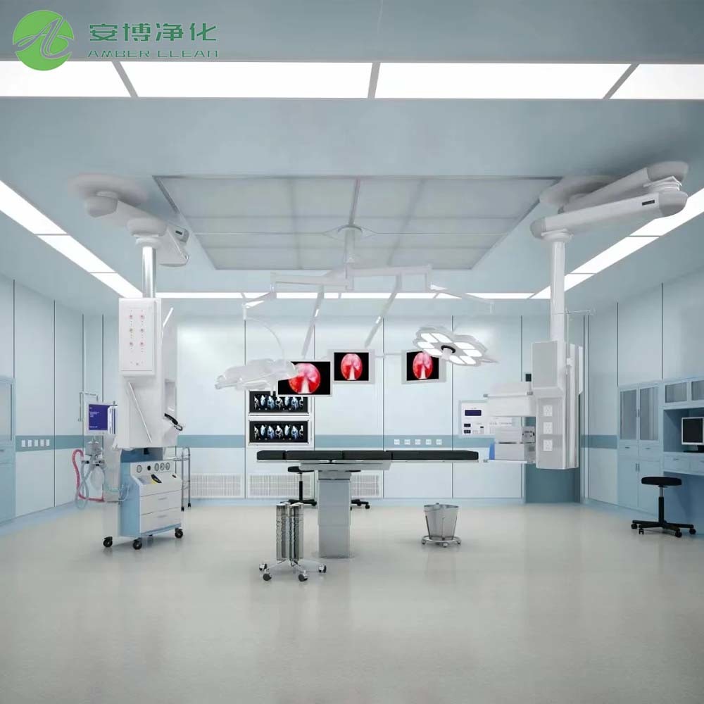 China Amber Fully Customizable Modular Operating Theater Service factory