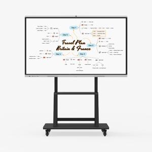 China 4G+32G Human Voice Recognition Interactive Smart Board Price factory