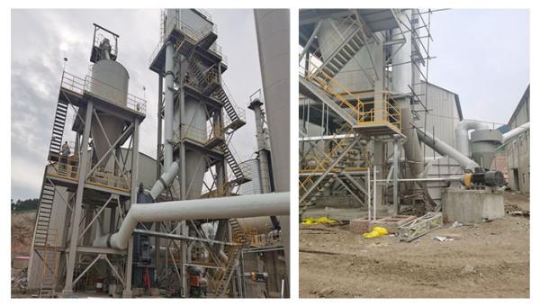 325 Mesh Limestone Vertical Mill Roller Pulverizer Plant For Calcite Dolomite