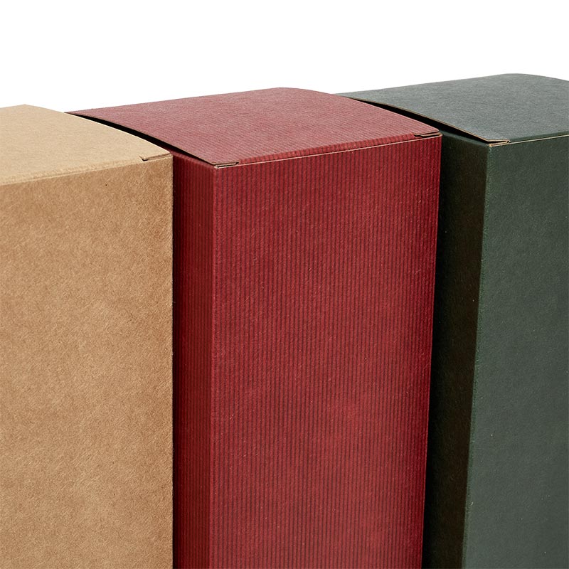 Customized Color Cheaper Custom Printed Collapsible Single Bottle Packaging Wine Box