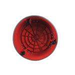 Round Step Stool with Retractable Casters Non-Slip Surface