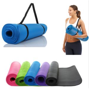 China 183*61cm 6mm Exercise Mat OEM Accepted With Wider Width 1m factory